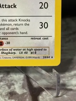 Pokemon TCG Pidgeot Jungle Card 24/64 Unlimited Non-Holo Rare LP Condition - Image 4