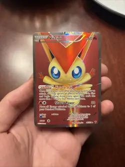 Pokemon TCG Victini Noble Victories 98/101 Full Art Ultra Rare - Image 1