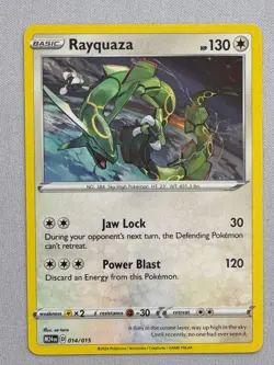 Rayquaza 014/015 Promo McDonald's Promos 2024 Pokemon Near Mint - Image 1