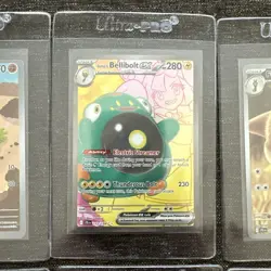 LOT OF 10 POKEMON Illustration Rare Ultra HOLO TCG Zacian N’s Zorua Full Art EX - Image 3