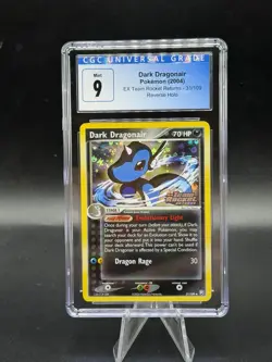 CGC 9 Dark Dragonair EX Team Rocket Returns 31/109 Reverse Stamped Pokemon P34 - Image 1