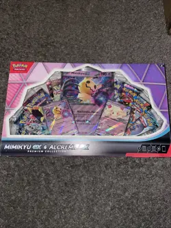 Pokemon TCG: Mimikyu ex & Alcremie ex Premium Collection Box - In Hand NEW - Image 1