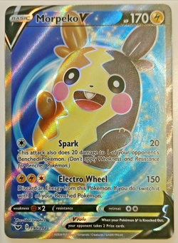 Morpeko V 190/202 Sword and Shield base set - Pokemon English - Image 1