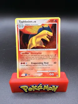 Pokemon D&P: Mysterious Treasures Set - Typhlosion Holo # 16/123 LP - Image 1