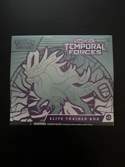 Pokemon Scarlet & Violet Temporal Forces Elite Trainer Box Sealed(Walking Wake) - Image 1