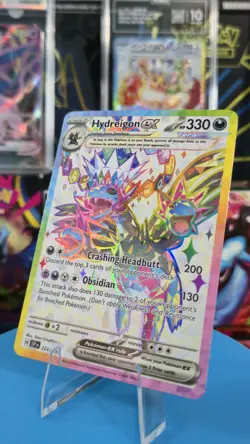Hydreigon ex 223/191 SV08: Surging Sparks Full Art Ultra Rare Pokemon - Image 1