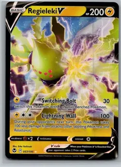 Regidrago VSTAR 136/195 Silver Tempest Ultra Rare Pokemon NM - Image 1