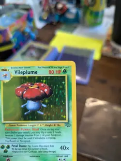 Pokemon TCG Vileplume 15/64 - Jungle Set WOTC Holo Rare NM - Image 2