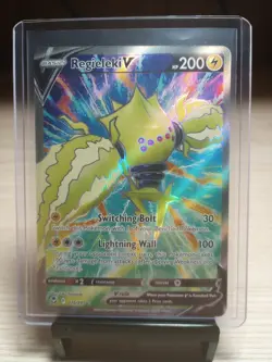 Regieleki V 175/195 Silver Tempest Full Art Ultra Rare Pokemon M/NM - Image 1