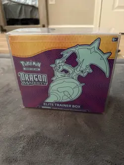 Pokemon Dragon Majesty Elite Trainer Box ETB Sun & Moon Factory Sealed & Case - Image 1