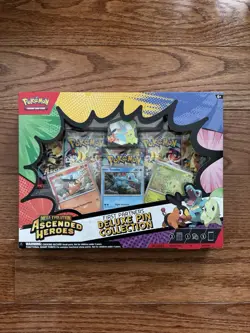 Pokemon Deluxe First Partner Pin Collection Box Ascended Heroes - Image 1