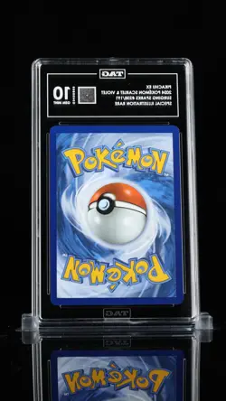 Pokemon Pikachu ex Surging Sparks Special Illustration Rare #238 TAG 10 Gem Mint - Image 2