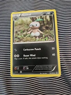 Nuzleaf - XY Breakpoint 72/122 Pokemon TCG Regular - Image 1