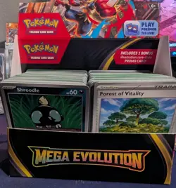 Pokemon TCG MEGA EVOLUTIONS Booster Box Bulk: 1000 COMMONS/UNCOMMONS (Non-Holos) - Image 2