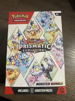 Pokemon TCG Prismatic Evolutions Booster Bundle - New Factory Sealed - Image 1