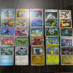 Pokemon TCG Holo Bundle 25 Cards Ascended Heroes Mixed Holo - Image 1