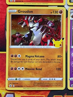 Pokemon Celebrations 4 Card Holo Lot - Reshiram / Groudon / Yveltal / Lunala - Image 4