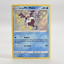 Pokemon Card Galarian Mr Mime SV020/SV122 Shining Fates Shiny Vault NM - Image 1