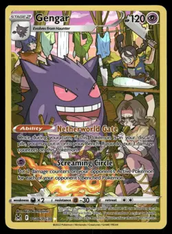 Pokemon Cards Gengar TG06/TG30 Lost Origin Trainer Gallery Holo NM - Image 1