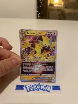 Pokemon Zeraora VSTAR SWSH265 Sword & Shield Full Art Ultra Rare Promo Card Mint - Image 2