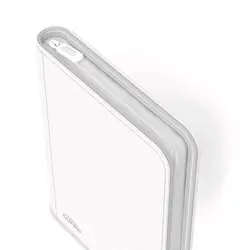 Ultimate Guard White 8-Pocket Zipfolio 160 Card Binder Storage Album Xenoskin - Image 5
