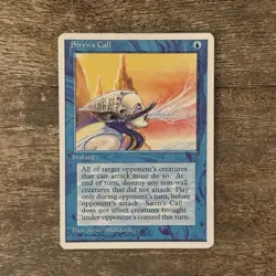 Siren's Call NM Fourth Edition 1995 Magic the Gathering Card MTG TCG - Image 1