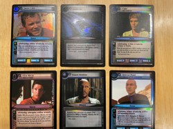 Star Trek CCG: Second Edition Dangerous Missions - Six Card Foil Lot - Image 1