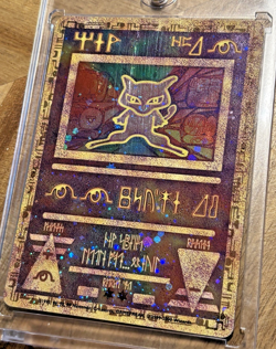 Ancient Mew Holo Holographic Pokemon Card - Image 1