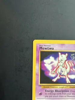Pokemon TCG Mewtwo Wotc Promo Card 03/53 70 HP Kids WB Movie Event - Image 2