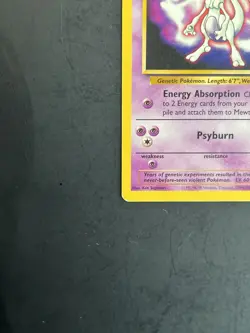 Pokemon TCG Mewtwo Wotc Promo Card 03/53 70 HP Kids WB Movie Event - Image 4