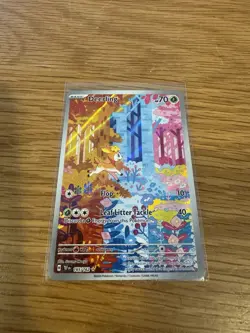 Pokemon TCG Deerling Card IR Temporal Forces 165/162 Near Mint Condition - Image 1