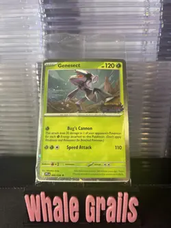 Pokemon TCG Genesect Mega Evolution Phantasmal Flames Promo Card 008/094 - Image 1