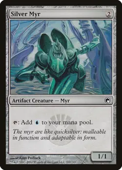 MTG Silver Myr ** Scars of Mirrodin ** English - Image 1