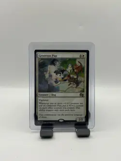 MTG, Generous Pup 0004 NM Foundations Jumpstart Regular - Image 1