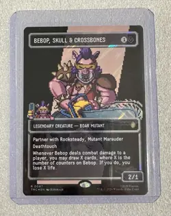 Bebop, Skull & Crossbones - Surge Foil - Borderless Teenage Mutant Ninja Turtles - Image 1