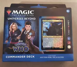 Magic the Gathering Doctor Who Universes Beyond Timey-Wimey Commander Deck - Image 1