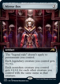 1x Mirror Box - Foil - Extended Art Light Play MTG Magic - Kid Icarus - - Image 1