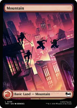 Mountain (0194) Full Art Teenage Mutant Ninja Turtles Regular - Image 1