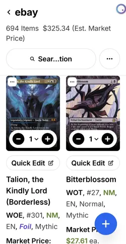 675+ MTG Premium Lot - Talion Borderless Foil - Bitterblossom - $300+ TCG Value - Image 2