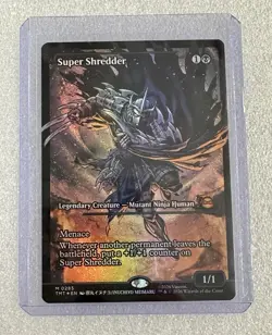 Super Shredder (Showcase) [Teenage Mutant Ninja Turtles] Foil Near Mint MTG M285 - Image 1