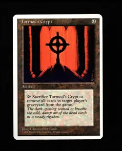 MTG Tormod's Crypt SP/NM- Chronicles Magic the Gathering ~ Free Shipping ~ - Image 1