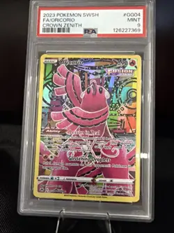 2023 Pokemon Crown Zenith Oricorio GG04/GG70 PSA 9 MINT Galarian Gallery GG04 - Image 1