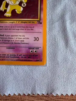 Pokemon Hypno Holo Rare 1st Edition Fossil Card #8/62 1999 WOTC - Image 3