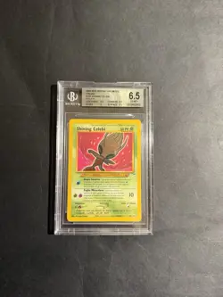 2002 Pokemon Neo Destiny Unlimited Shining Celebi #106 Holo Rare Italian Bgs 6.5 - Image 1