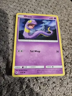 Pokemon TCG Ekans 26/68 Hidden Fates - Image 1