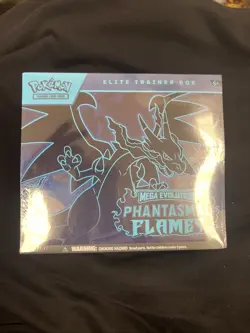Pokemon TCG Mega Evolution Phantasmal Flames Elite Trainer Box - Image 1