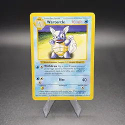 Pokemon Wartortle 042/102 Base Set (Shadowless) Regular - Image 1