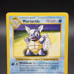 Pokemon Wartortle 042/102 Base Set (Shadowless) Regular - Image 2