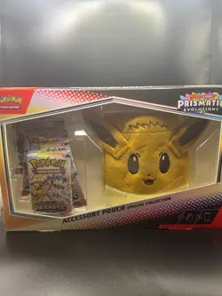 Pokemon Prismatic Evolutions -Accessory Pouch Special Collection - FREE SHIPPING - Image 1