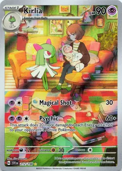POKEMON Kirlia #212/198 Holofoil SV01: Scarlet & Violet Base Set NM - Image 1